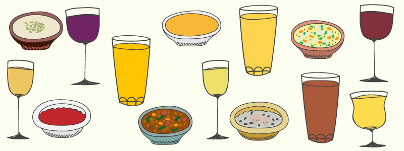 The Ultimate Guide To Pairing Soup With Wine & Beer: INFOGRAPHIC The Ultimate Guide To Pairing Soup With Wine And Beer - Infographic