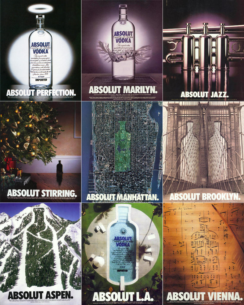 The Reinvention Of Absolut #eklectic