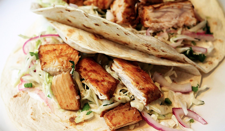 The Dinner Club's Fish Tacos