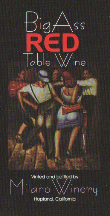 Big Ass Red Table Wine