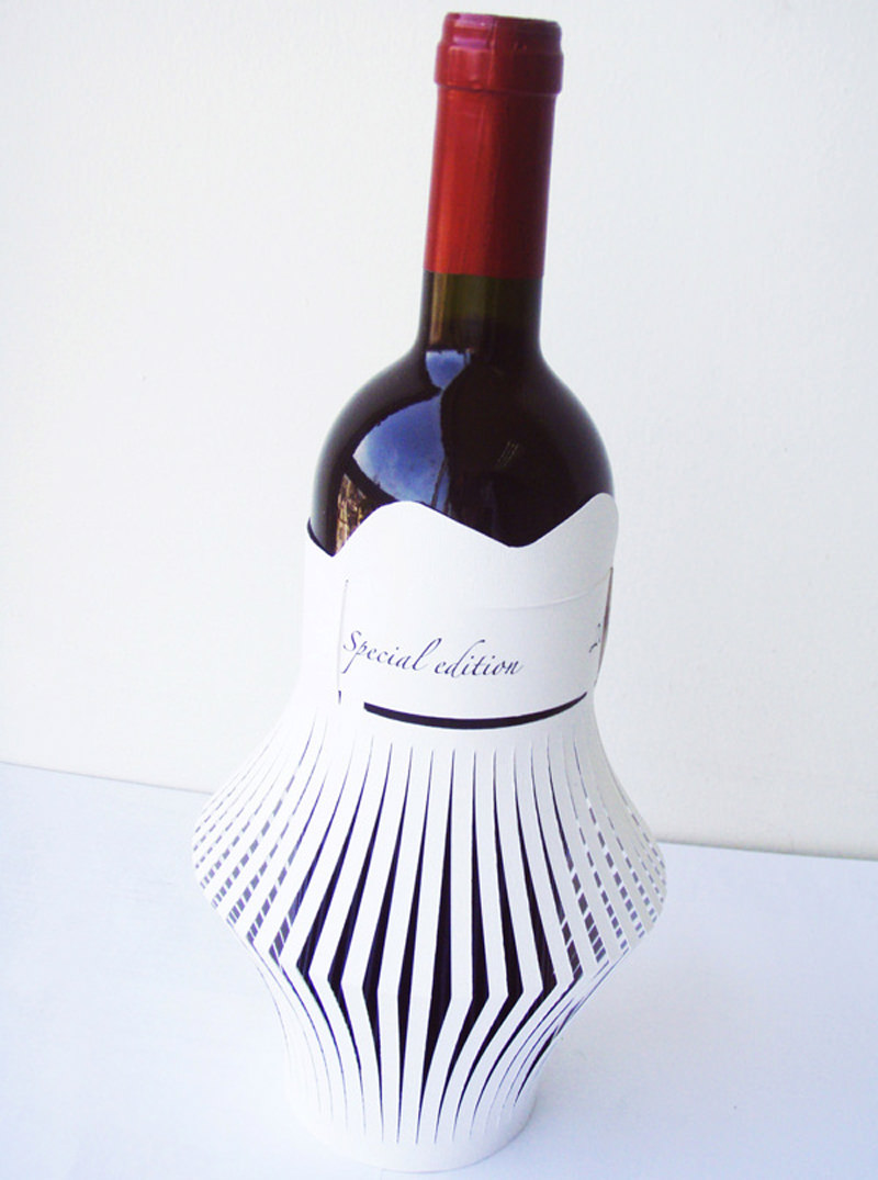 Paper Lantern Wine Sleeve