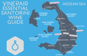 Santorini Winery Map. Our Guide To Touring Santorini Wines
