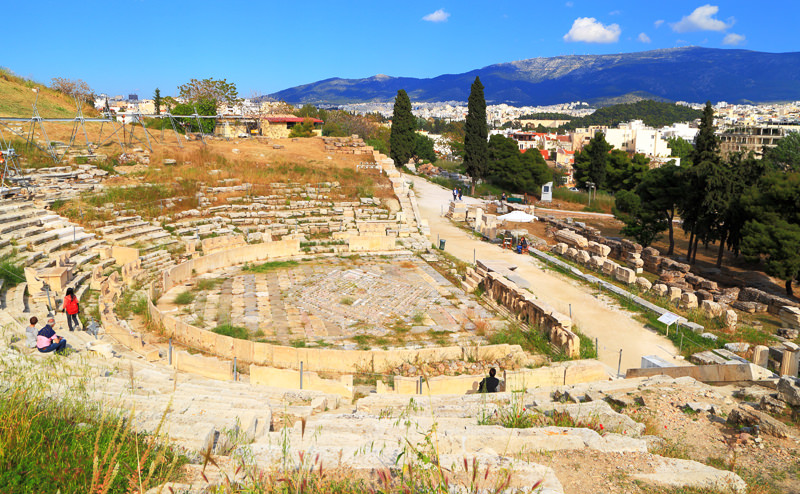 The Theater of Dionysus In Athens