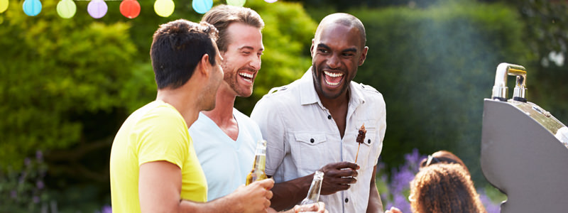 Alcohol Makes Men Smile