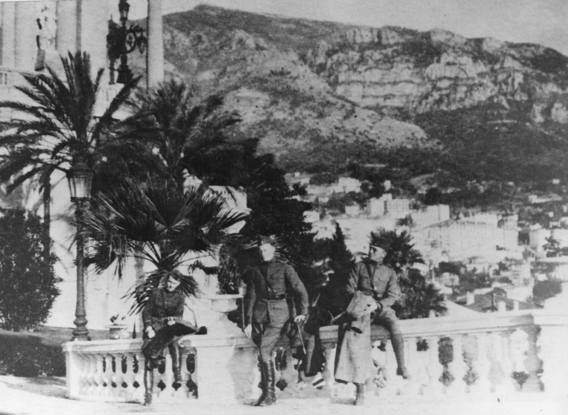 Harry Truman In Monte Carlo in December 1918