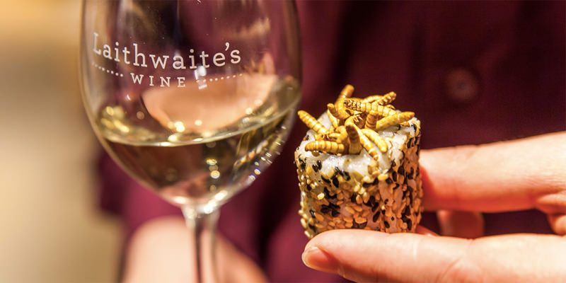 Wine And Insect Pairing: Mealworm