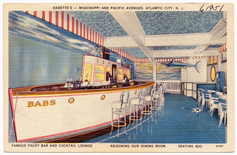 Babette's Famous Yacht Bar And Cocktail Lounge - Atlantic City, New Jersey