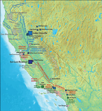 The California State Water Project Map