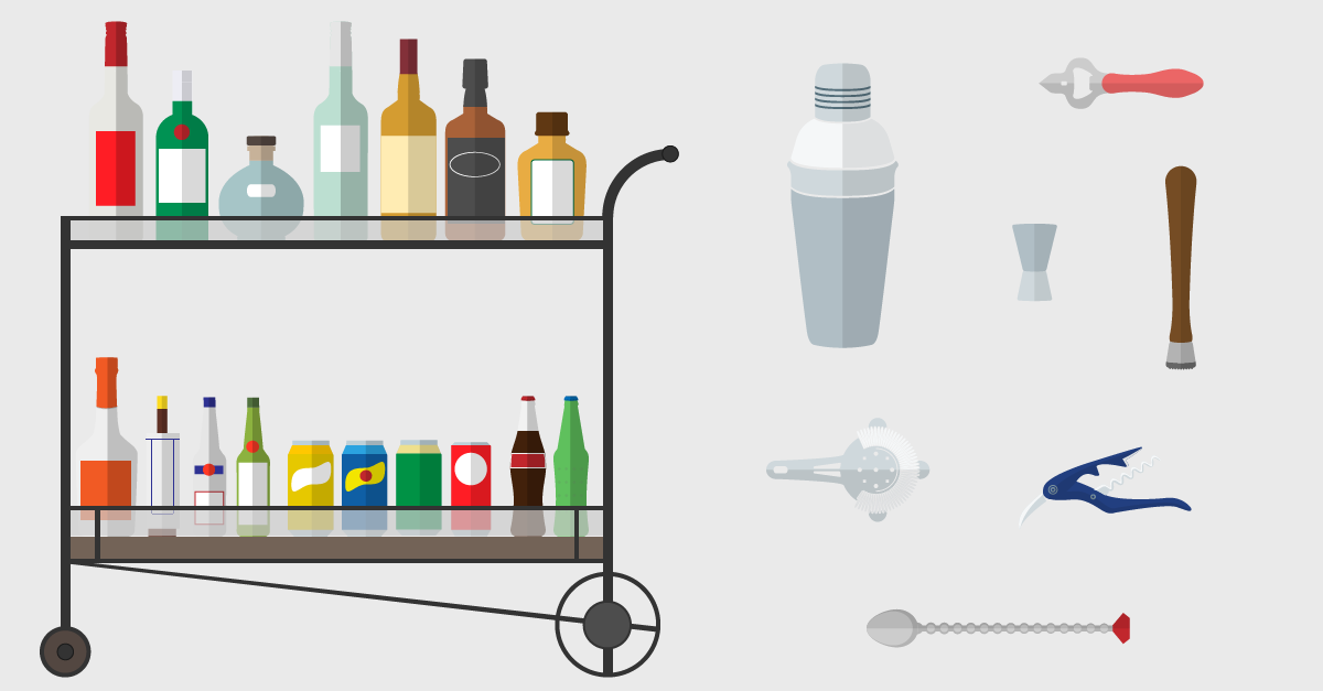 How To Stock The Perfect Home Bar INFOGRAPHIC VinePair