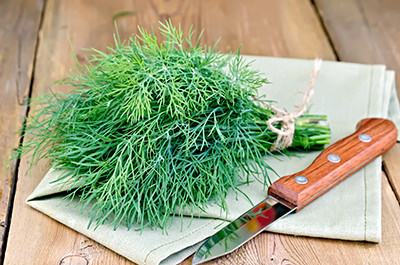 Add dill to your alcohol and cocktails