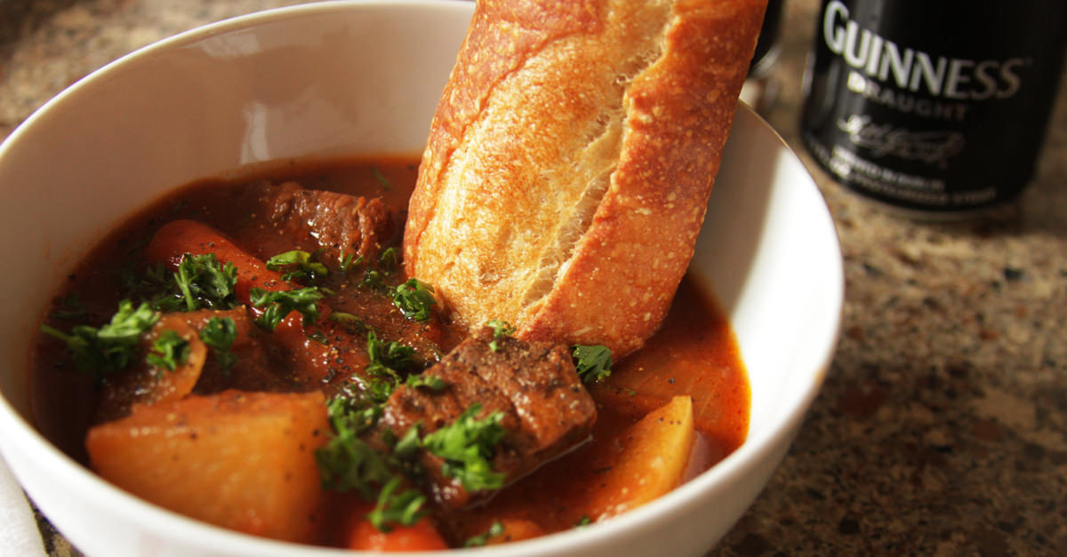 An Earthy And Healthy Guinness Stew That's Perfect For St. Patrick's ...