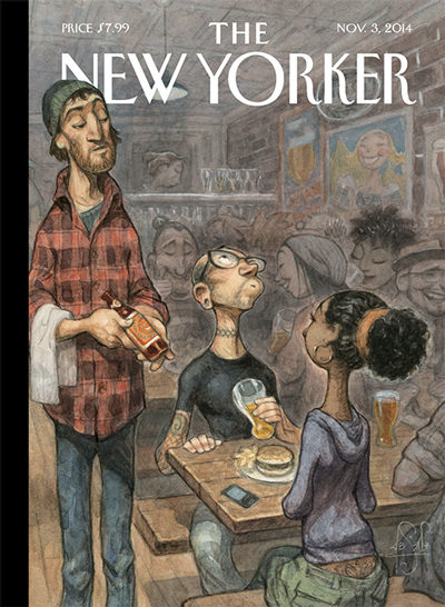 The New Yorker November 3rd Cover