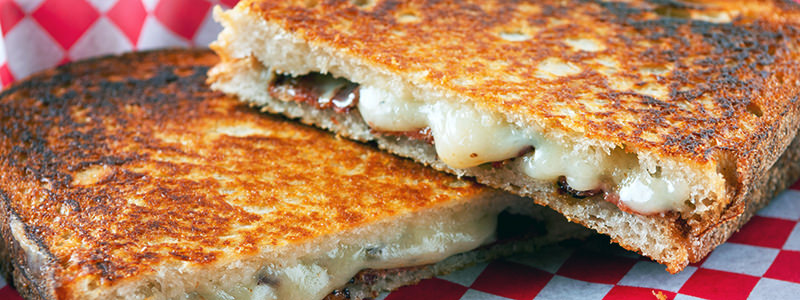 Pair a cheddar grilled cheese with Riesling