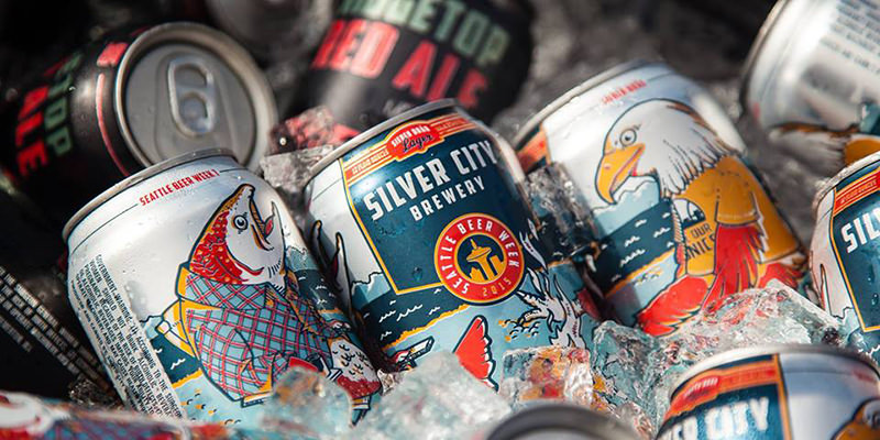 Silver City Brewery makes a great animal themed beer label