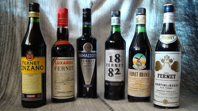 Fernet is good for stomach pain