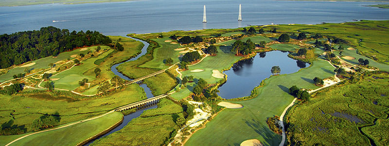 Go to Sea Island and play golf