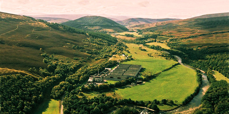 The Tomintoul Distillery is one of the most beautiful distilleries in the world