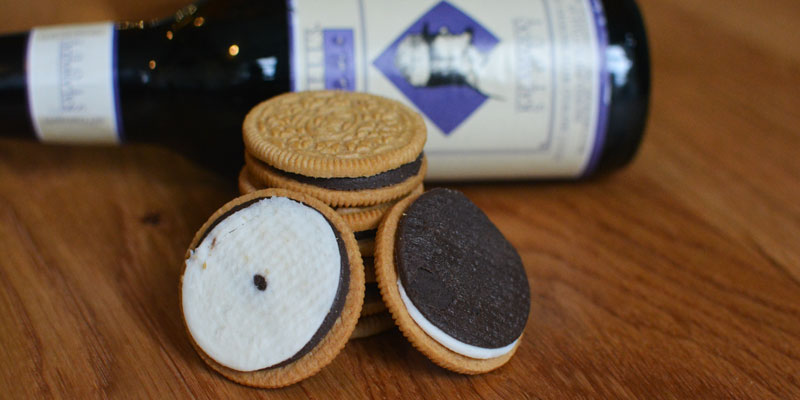 S'mores Oreos go well with stout beer