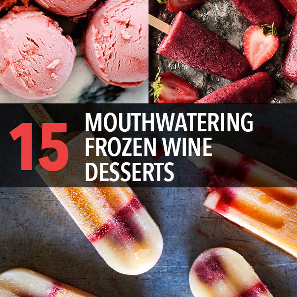 Frozen Wine Desserts
