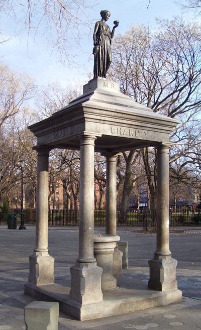 The Temperance Fountain in Tompkins Square Park