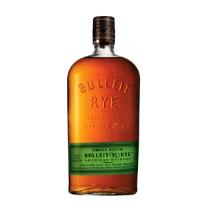 Bulleit rye is a great whiskey to use in a Manhattan cocktail