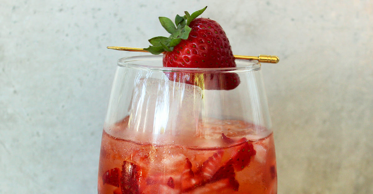 The Strawberry Aperol Spritz Recipe