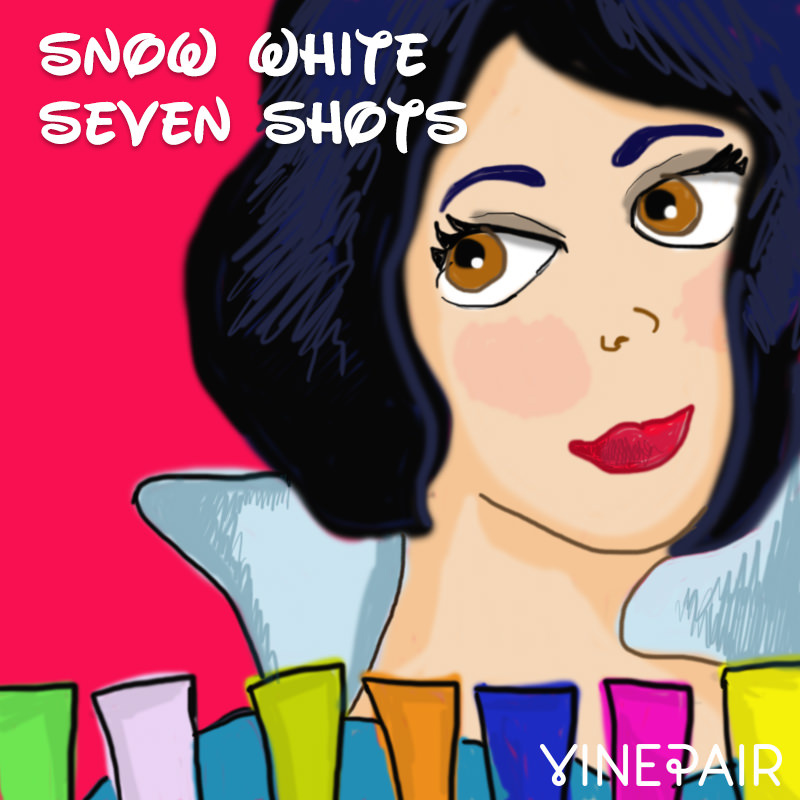 Snow White would have seven shots