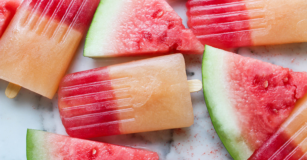 The Too-Tempting Melon Spiked Popsicles Recipe