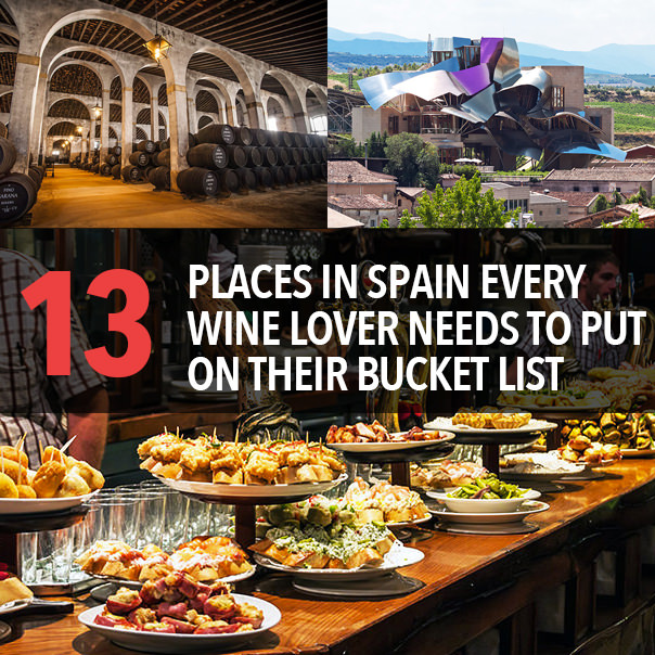 13 Places In Spain Every Wine Lover Needs To Put On Their Bucket List