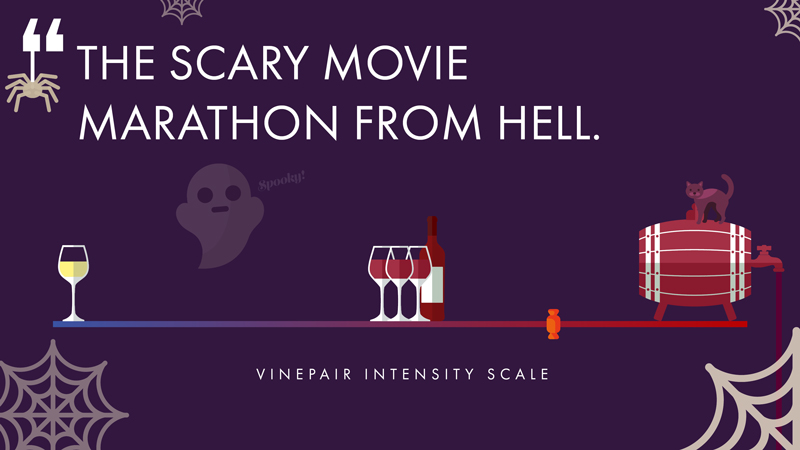 The scary movie marathon from hell - Cabernet Sauvignon