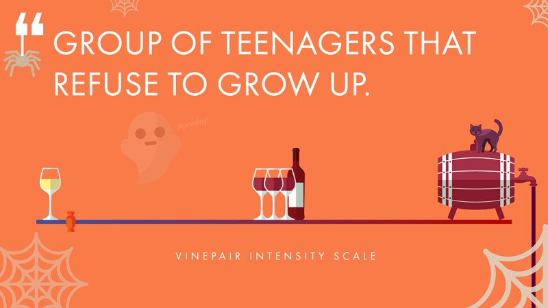 Group of teenagers that refuse to grow up ring your doorbell - Zinfandel
