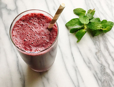 Berry Mint Kiss Smoothie