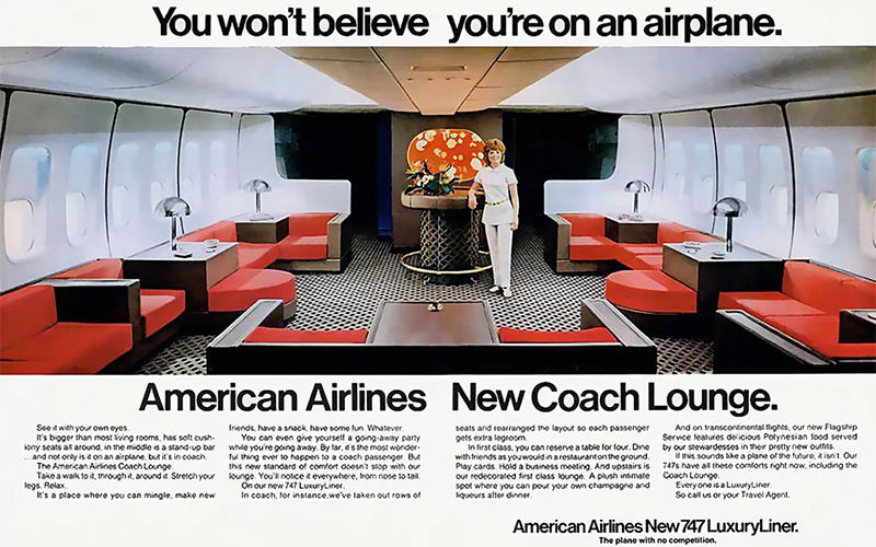 American Airlines Lounge Ad