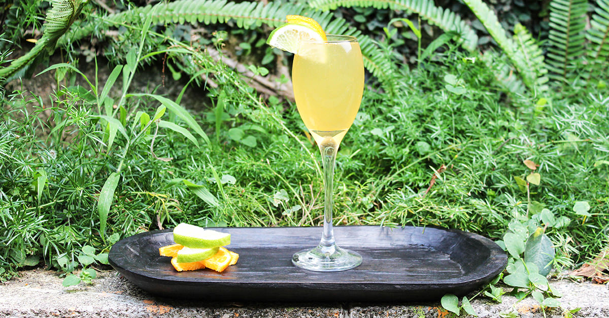 The Classic Champagne Cocktail With A Citrus Twist Recipe