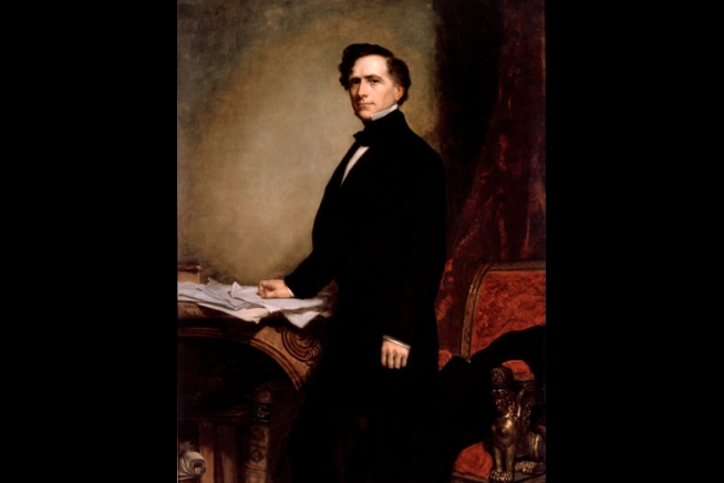 Franklin Pierce, Officially the booziest president