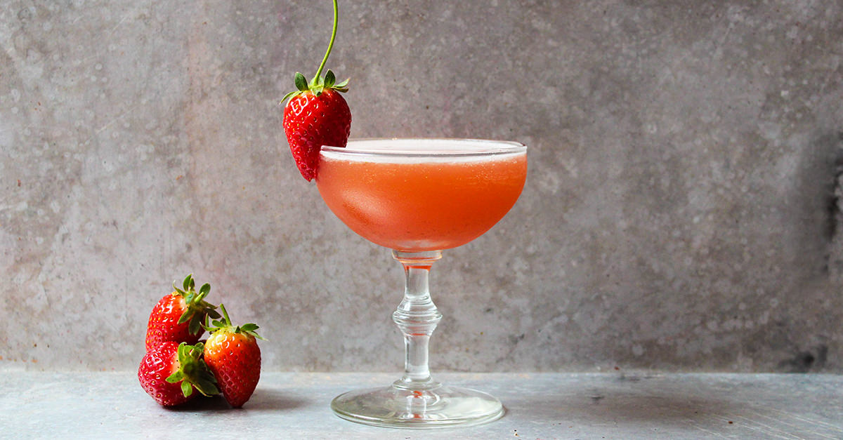 The Strawberry And Maple Brown Derby Recipe