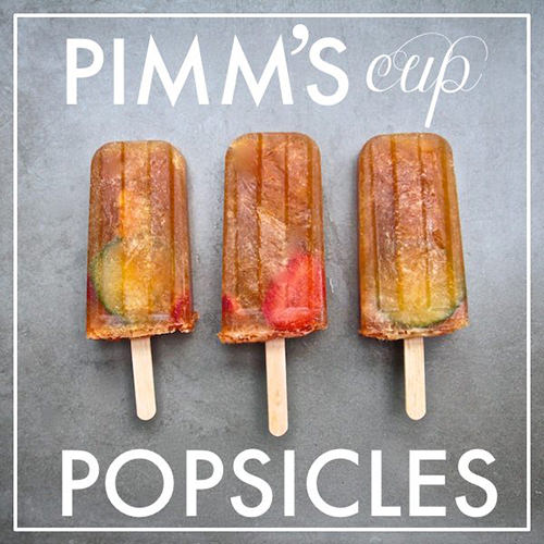 Pimm's Cup Popsicles by Shutterbean