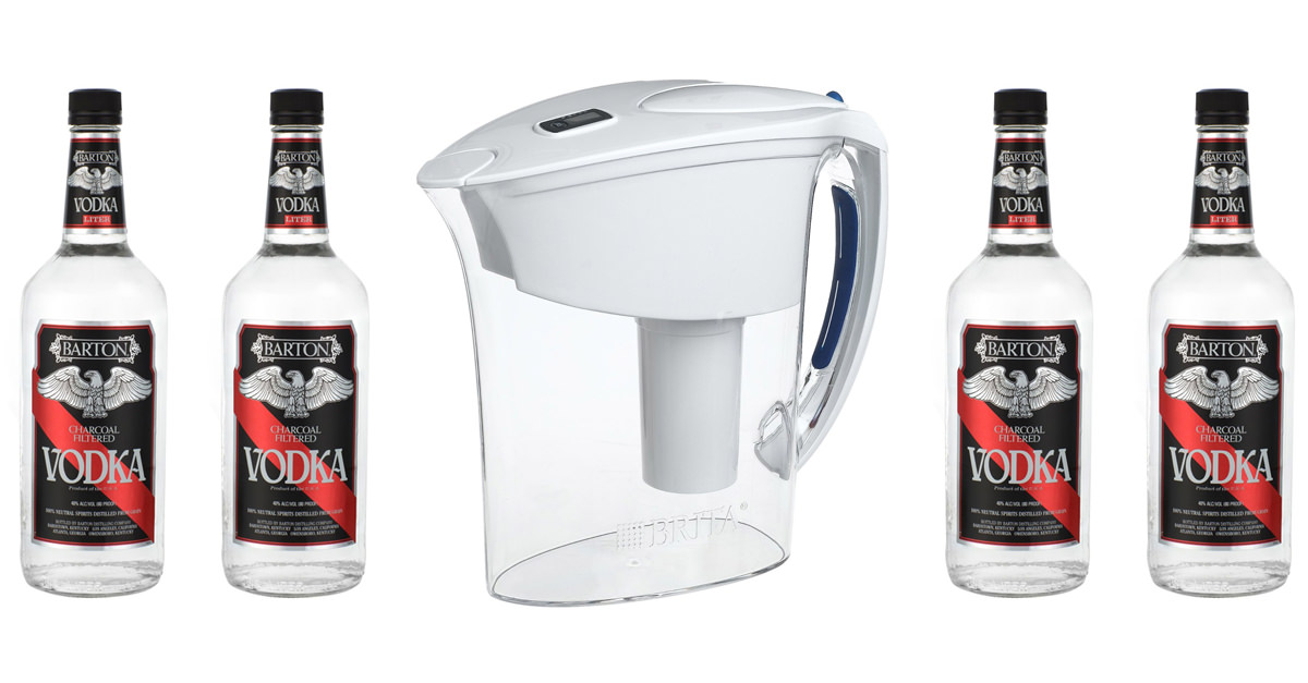 geboorte Extreme armoede parallel Can You Brita Filter Cheap Vodka To Make It Taste Better?