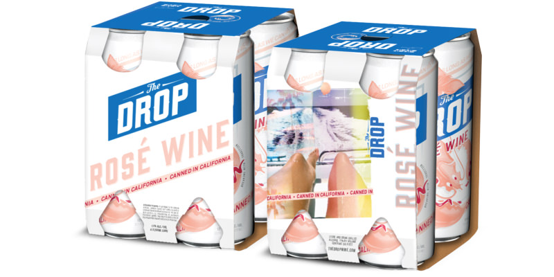 Rosé In A Can - The Drop
