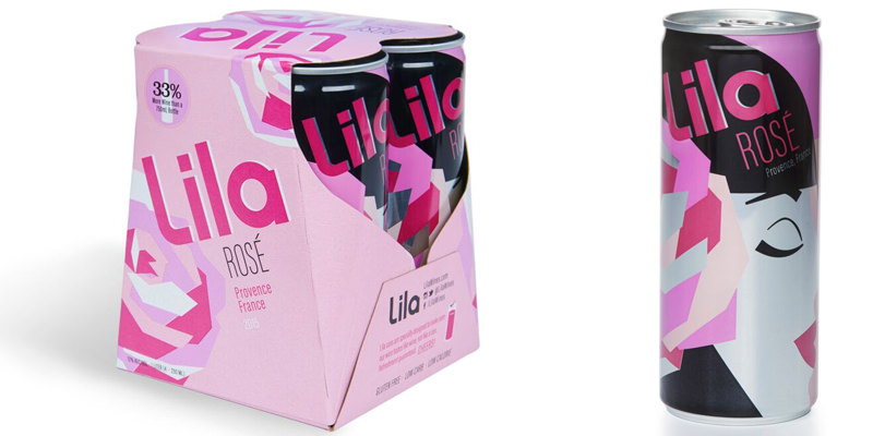Rosé In A Can - Lila