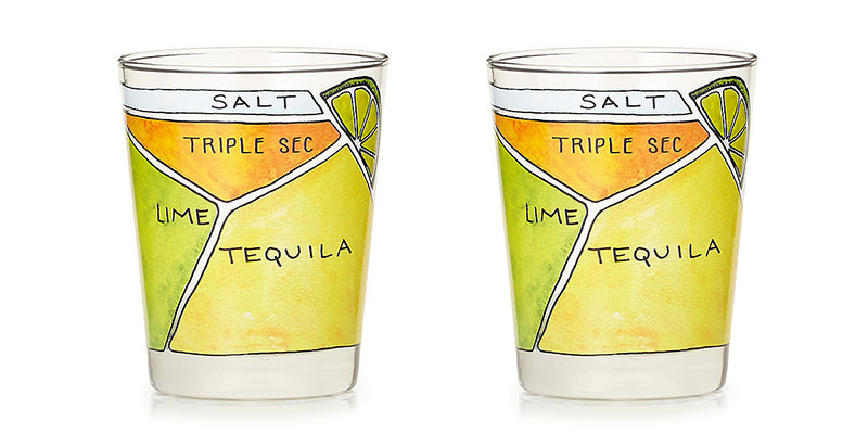 Make The Perfect Cocktail With Illustrated Glasses