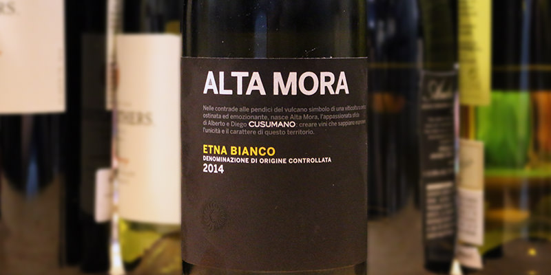 Review: Cusamano Alta Mora Etna Bianco 2014