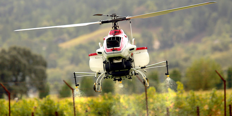 Drones are headed to the vineyard