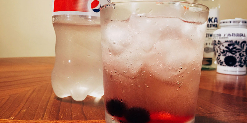 The Wildest Cherry Crystal Pepsi Cocktail