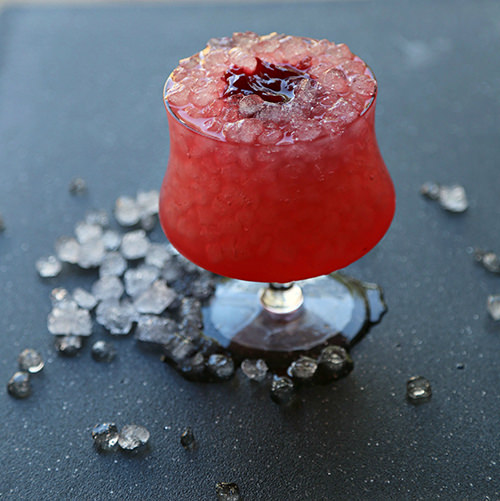 Hibiscus Jam Cocktail