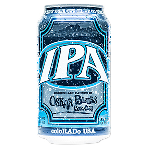 Oskar Blues IPA is a great tailgate beer