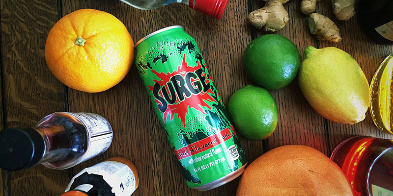 You Drank Surge As A Teen, But Now Your An Adult, So Make Cocktails With It