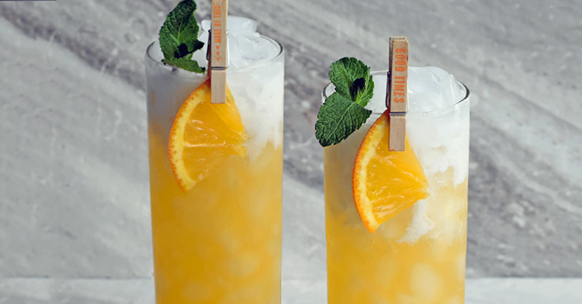 This cocktail is the perfect mashup of a Mojito, a Piña Colada and a Mai Tai! Get the recipe now!