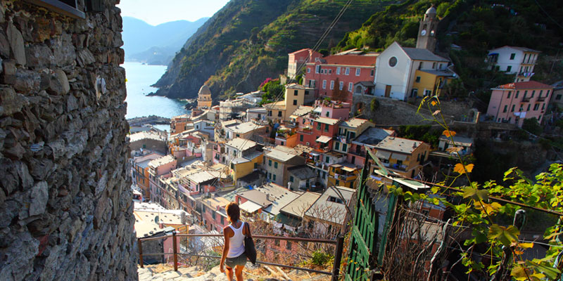 Hiking From Town To Town In Cinque Terre