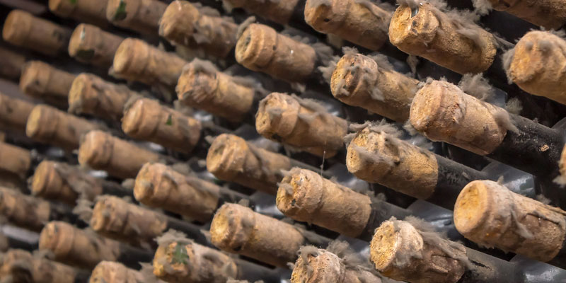 Cork mold isn't necessarily a bad thing